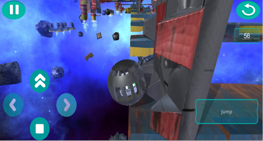 Captura de Tela do Jogo Space Ball Pro