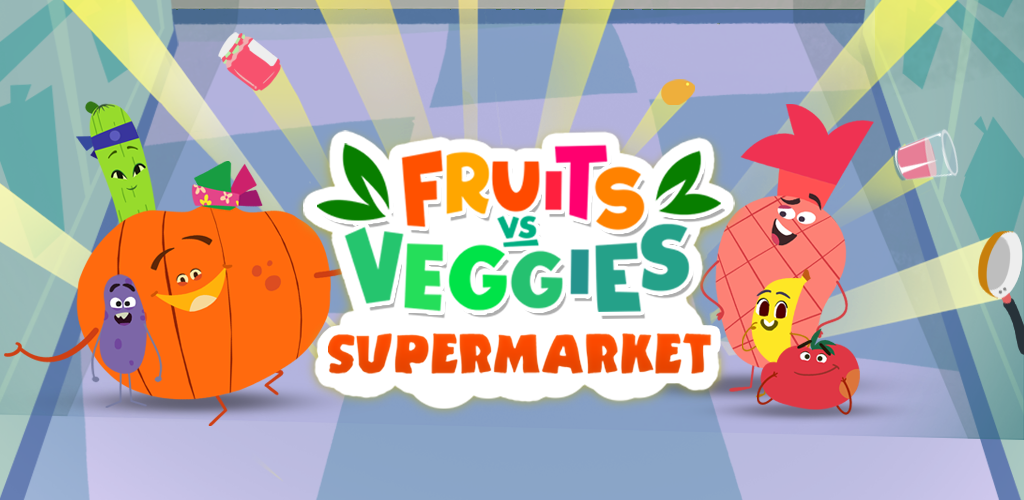 Banner of 超市 - 水果與蔬菜兒童購物遊戲 1.4.98