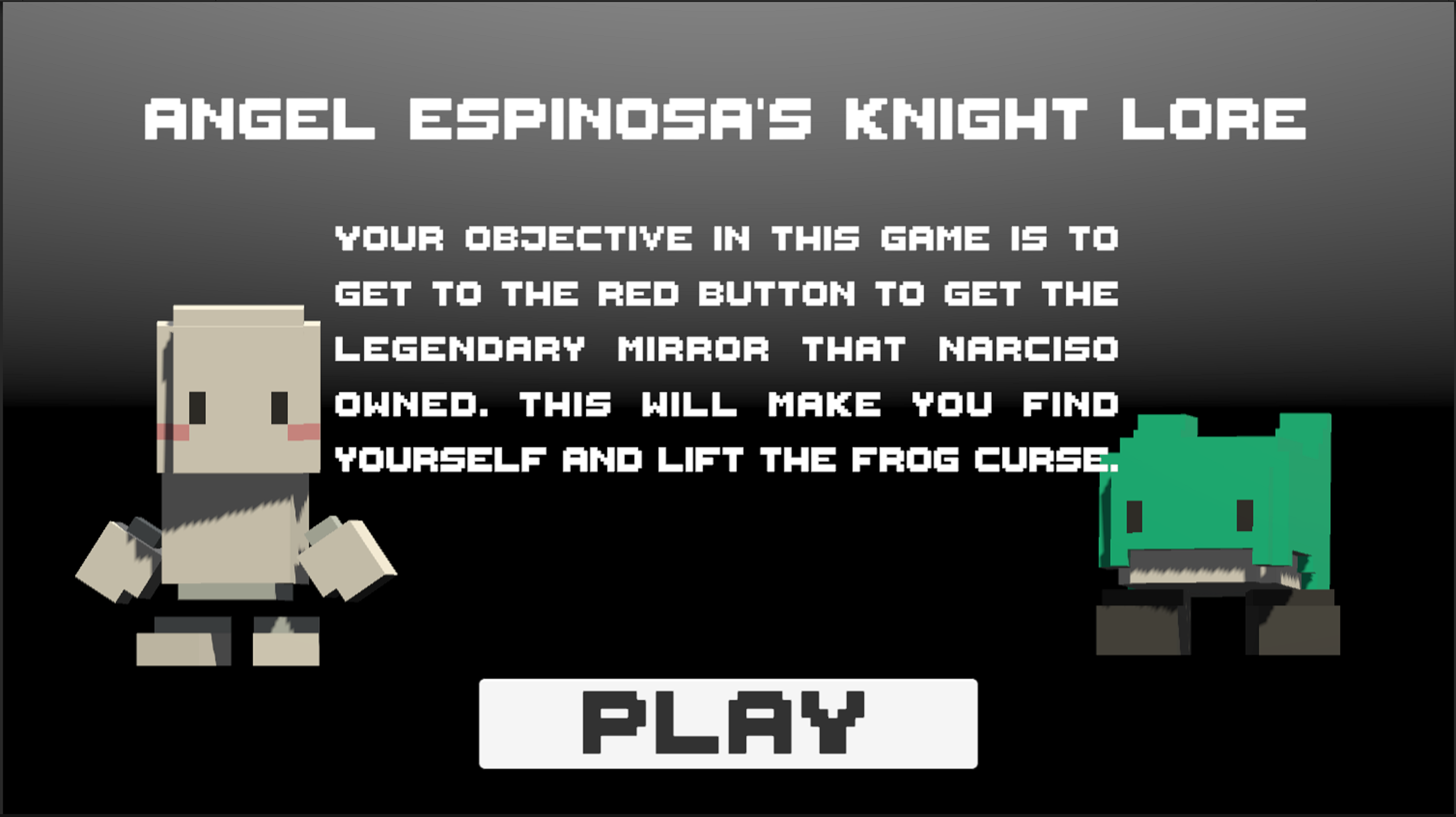 Angel Espinosa's Knight Lore Game Screenshot