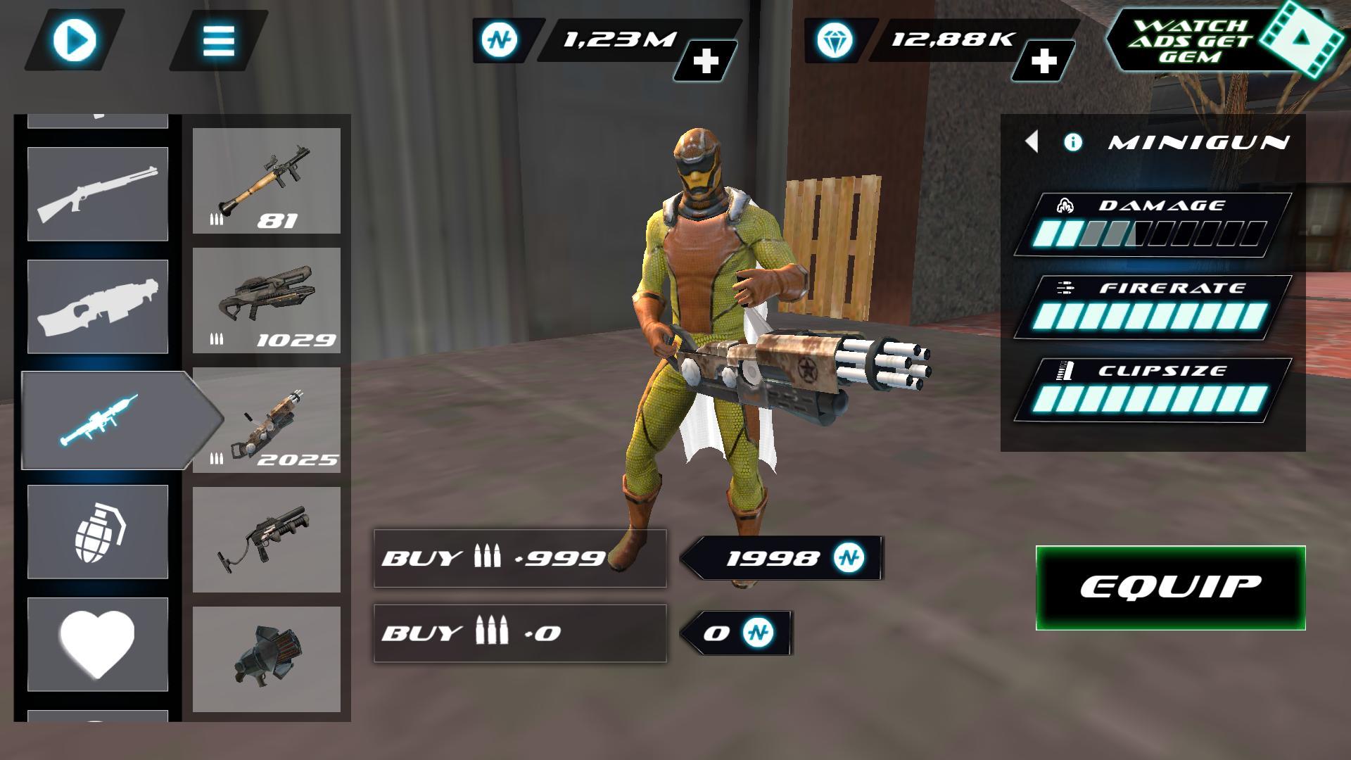 Superhero: Battle for Justice Game Screenshot