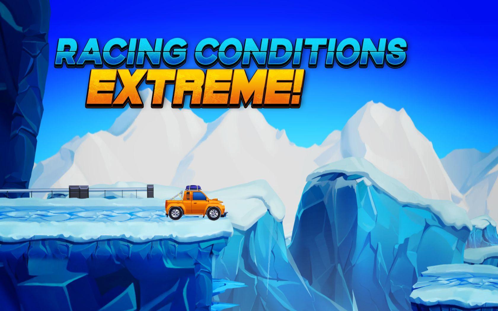 Arctic roads: car racing game 게임 스크린 샷