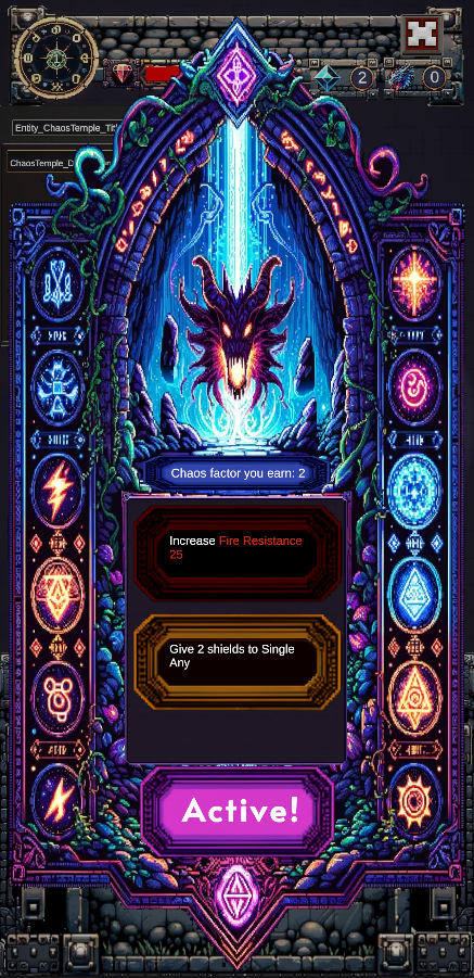 Screenshot of Elemental Dungeon