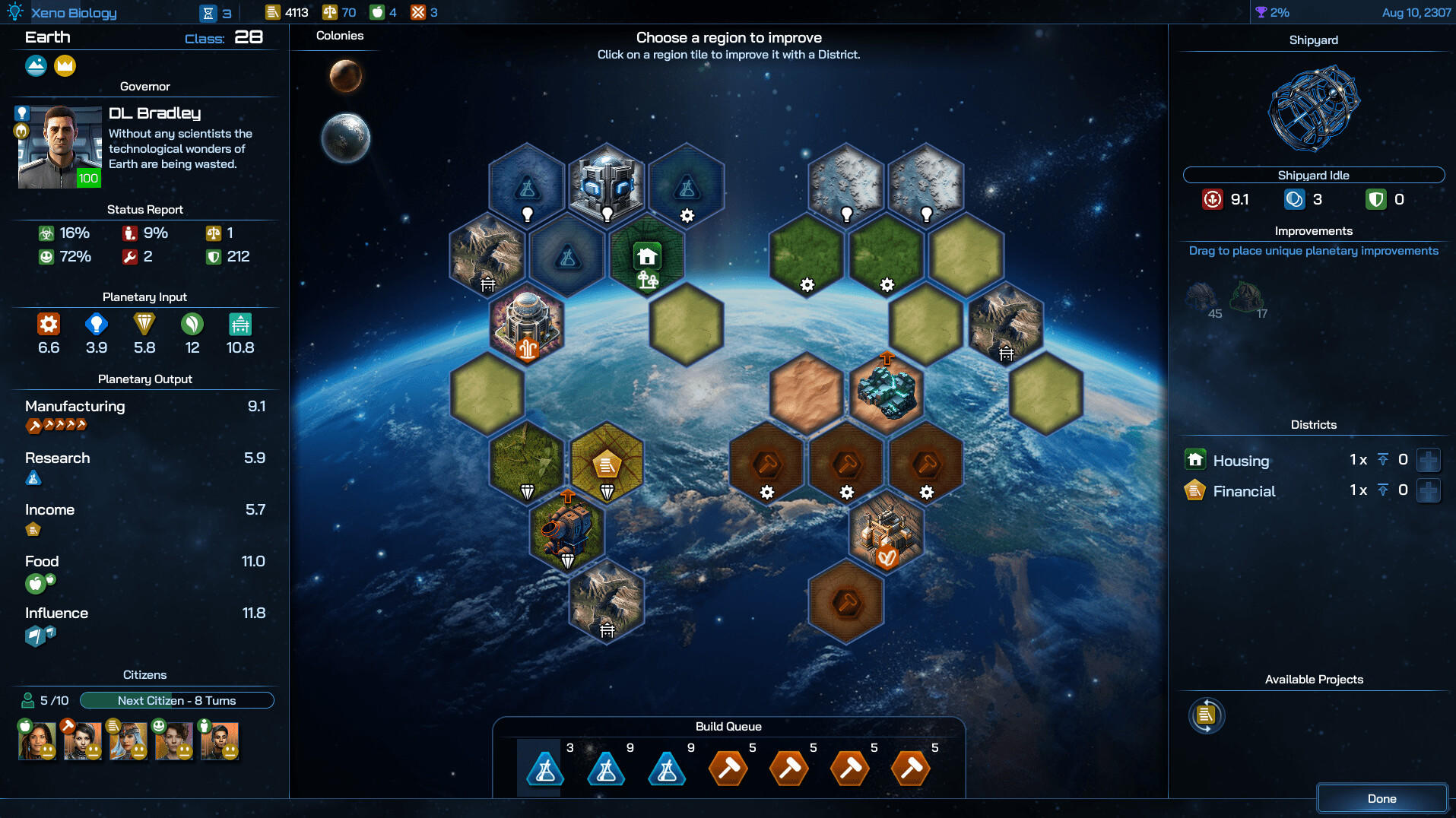 Galactic Civilizations IV ภาพหน้าจอเกม