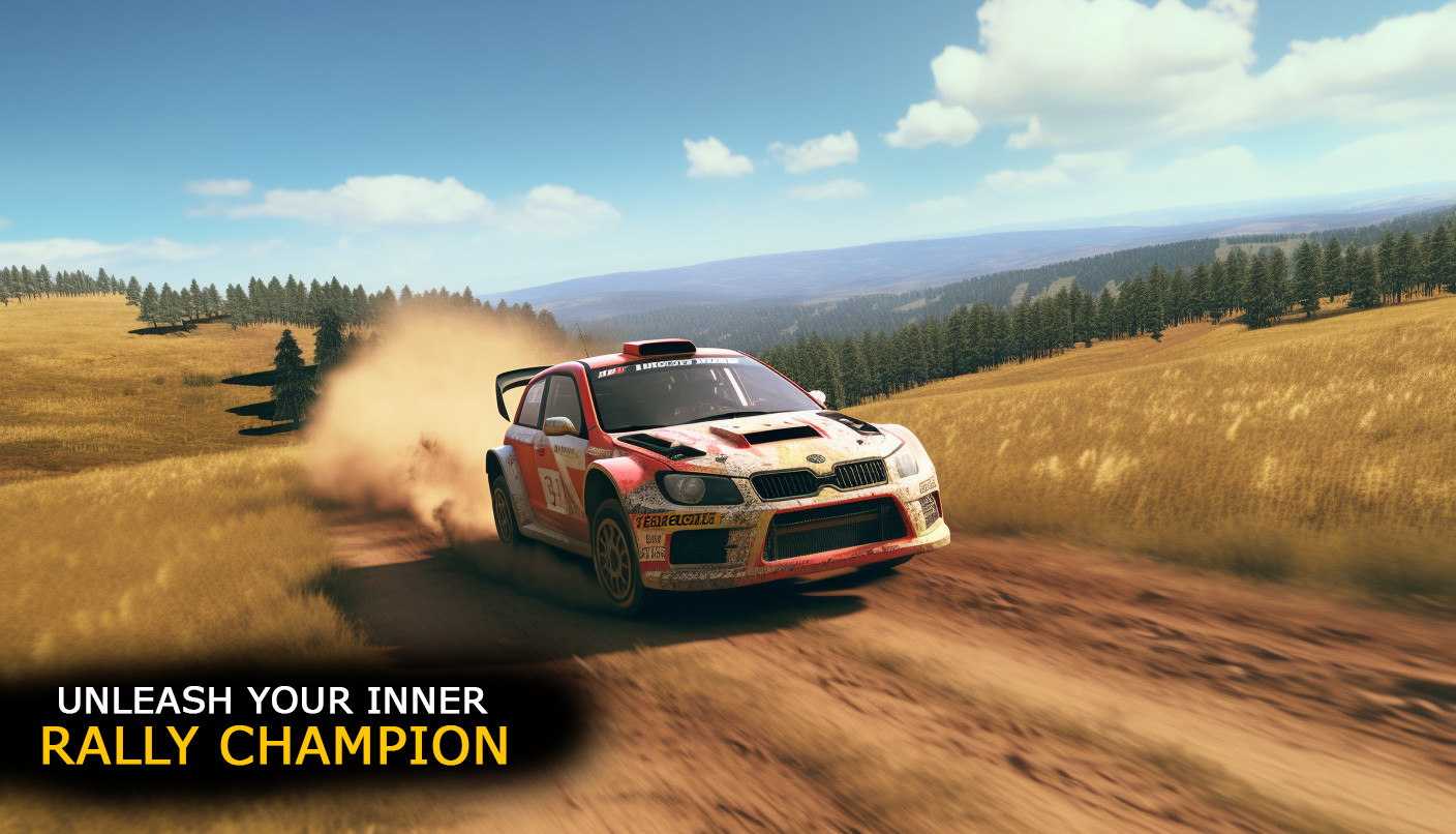 Скриншот игры Rally Car racing PRO