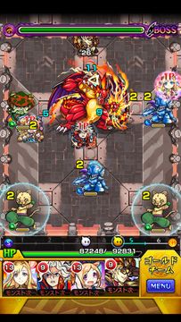 怪物彈珠競技場<MonsterStrike Stadium> 遊戲截圖