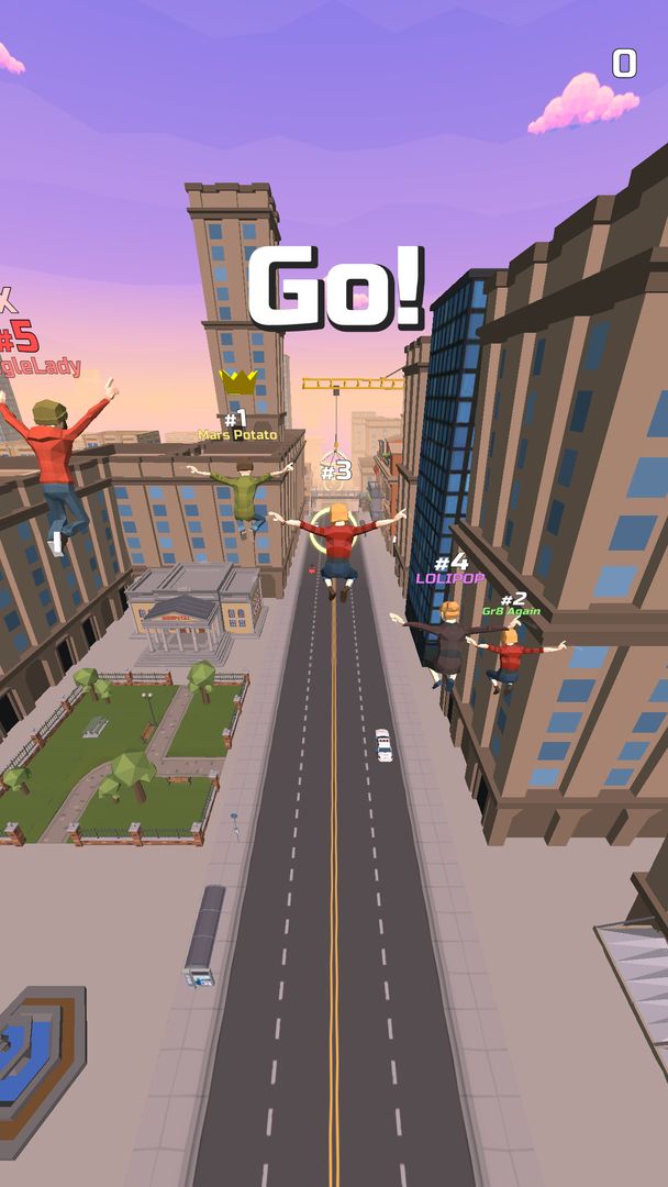 Screenshot of Swing Rider