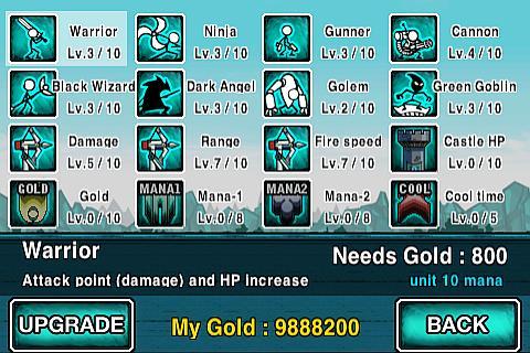 Cartoon Wars Game Screenshot