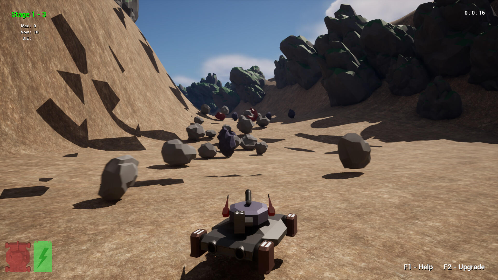 Hover Shooting Defence screenshot game