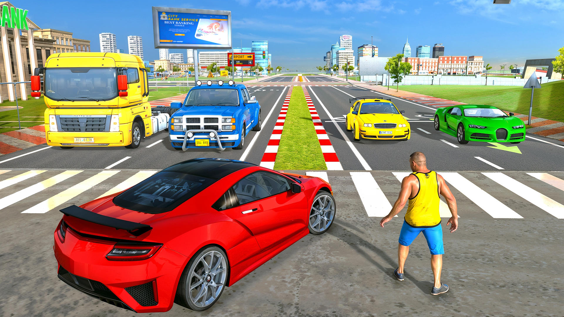 Indian Gangster Car Driving 3D Game Screenshot