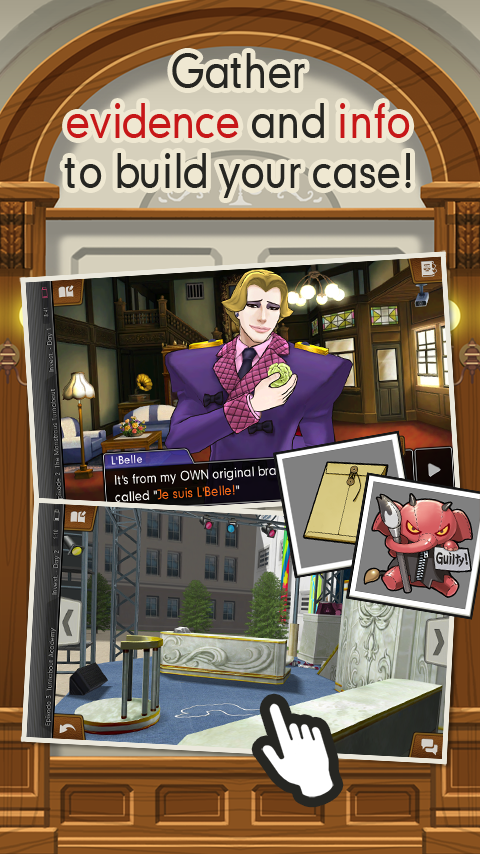 Screenshot of Ace Attorney: Dual Destinies