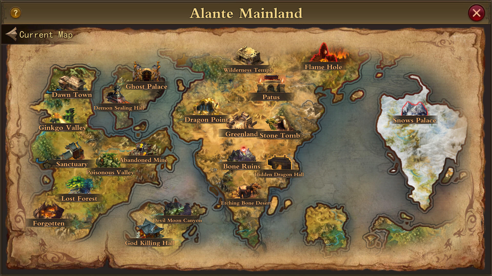 Screenshot of Chaos-Alante