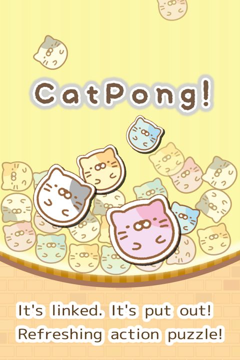 Screenshot 1 of Gatto Pong! bel puzzle del gattino 1.4
