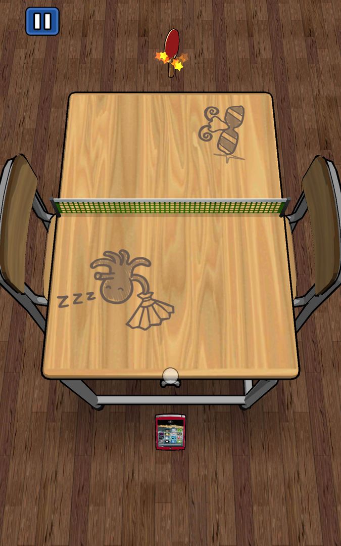 机で卓球 게임 스크린 샷