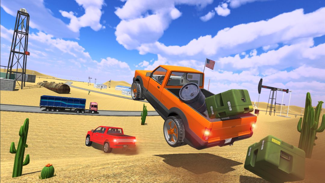 Offroad Pickup Truck Simulator screenshot game
