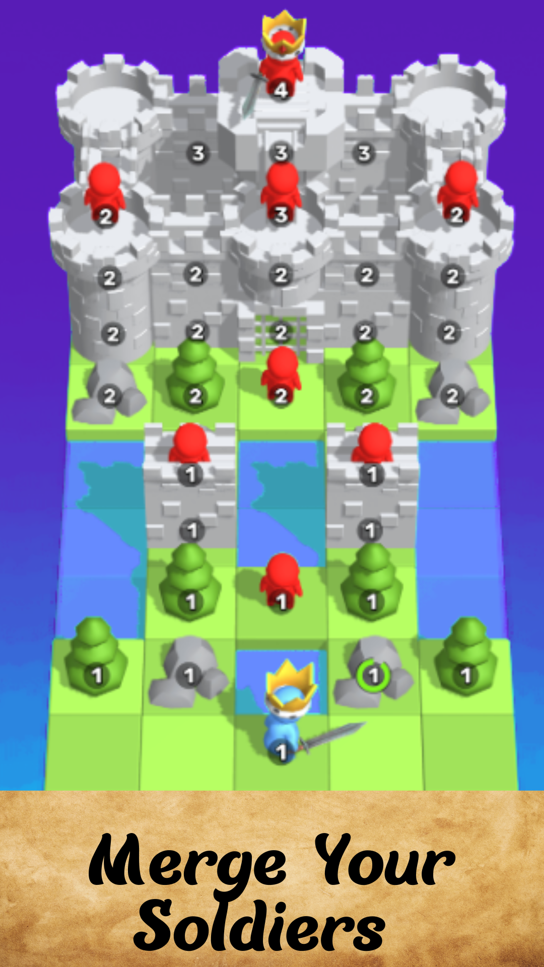 Merge Army- Warrior Games Game Screenshot