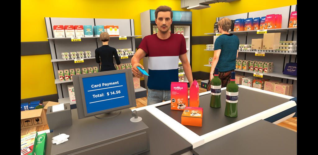 Supermarket Store Sim Games 3D screenshot