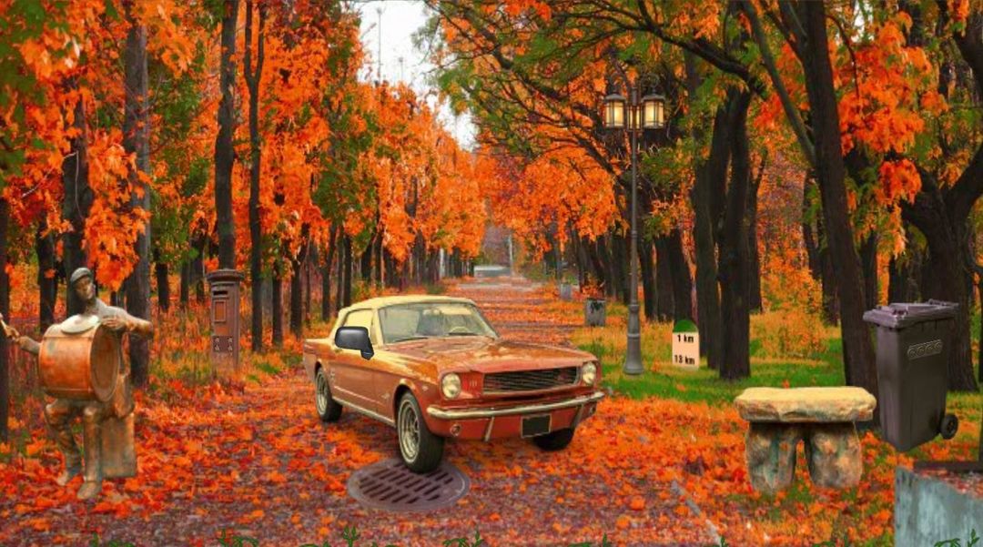 Autumn City Park Escape screenshot game