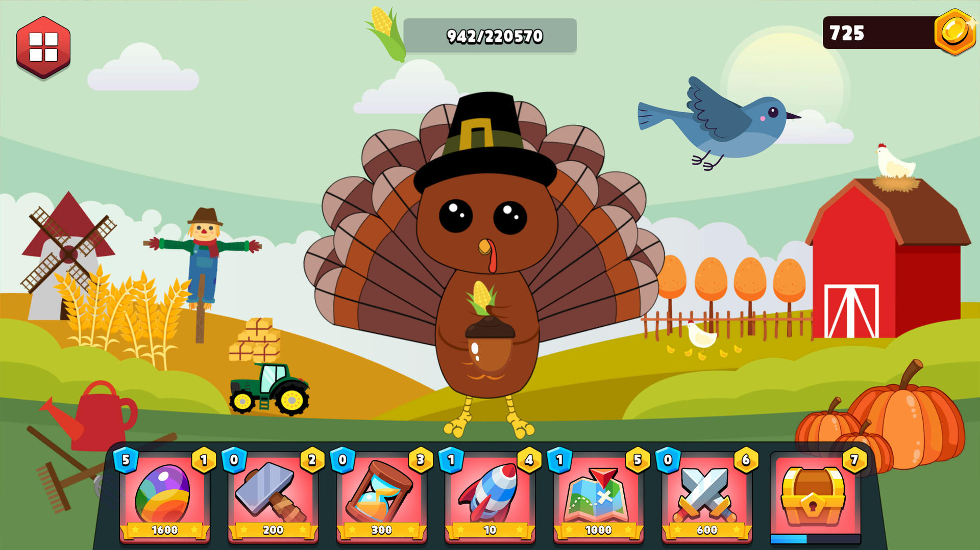 Screenshot of Feed the Pets Fall Animals