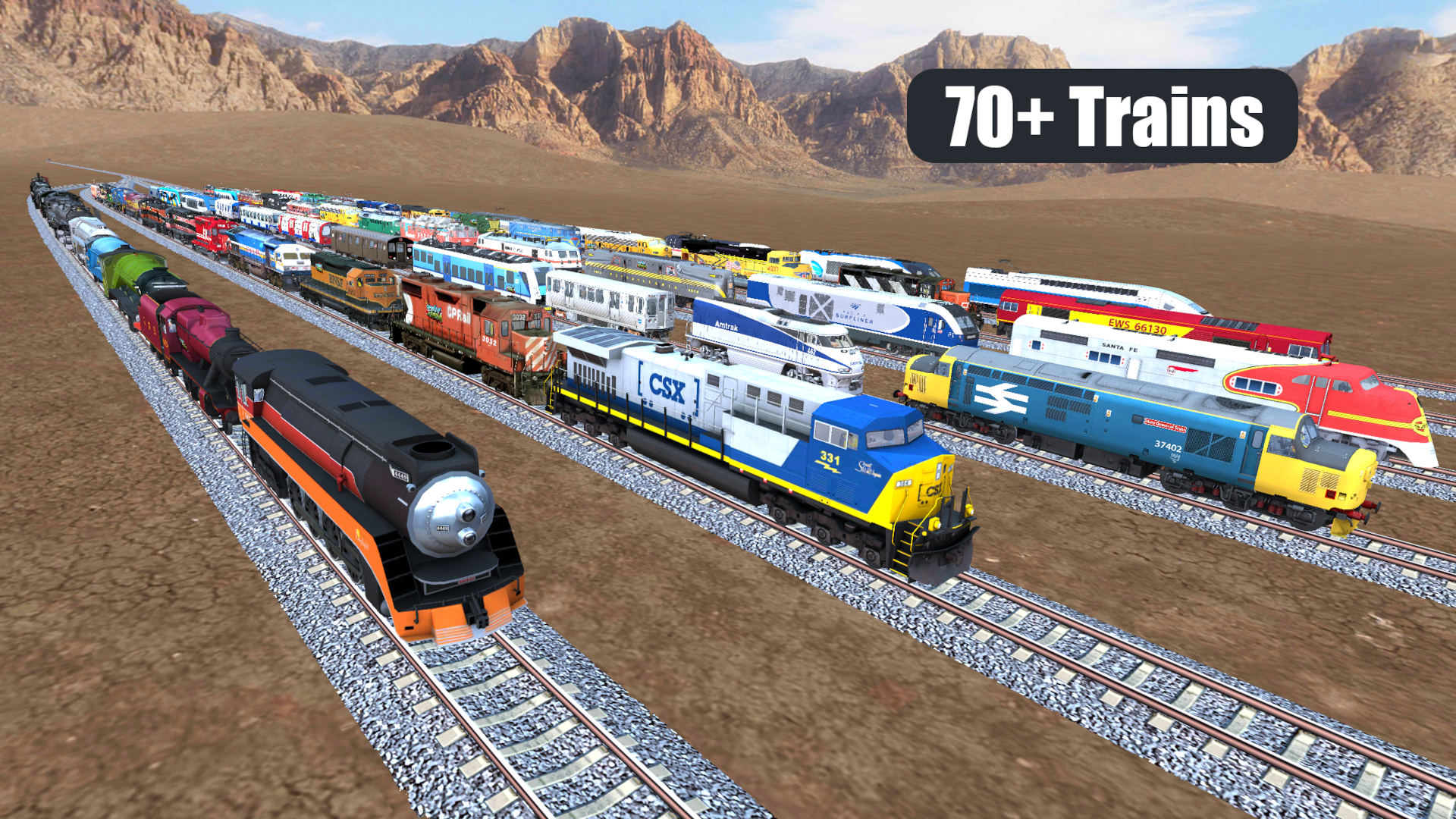 Train Sim Game Screenshot