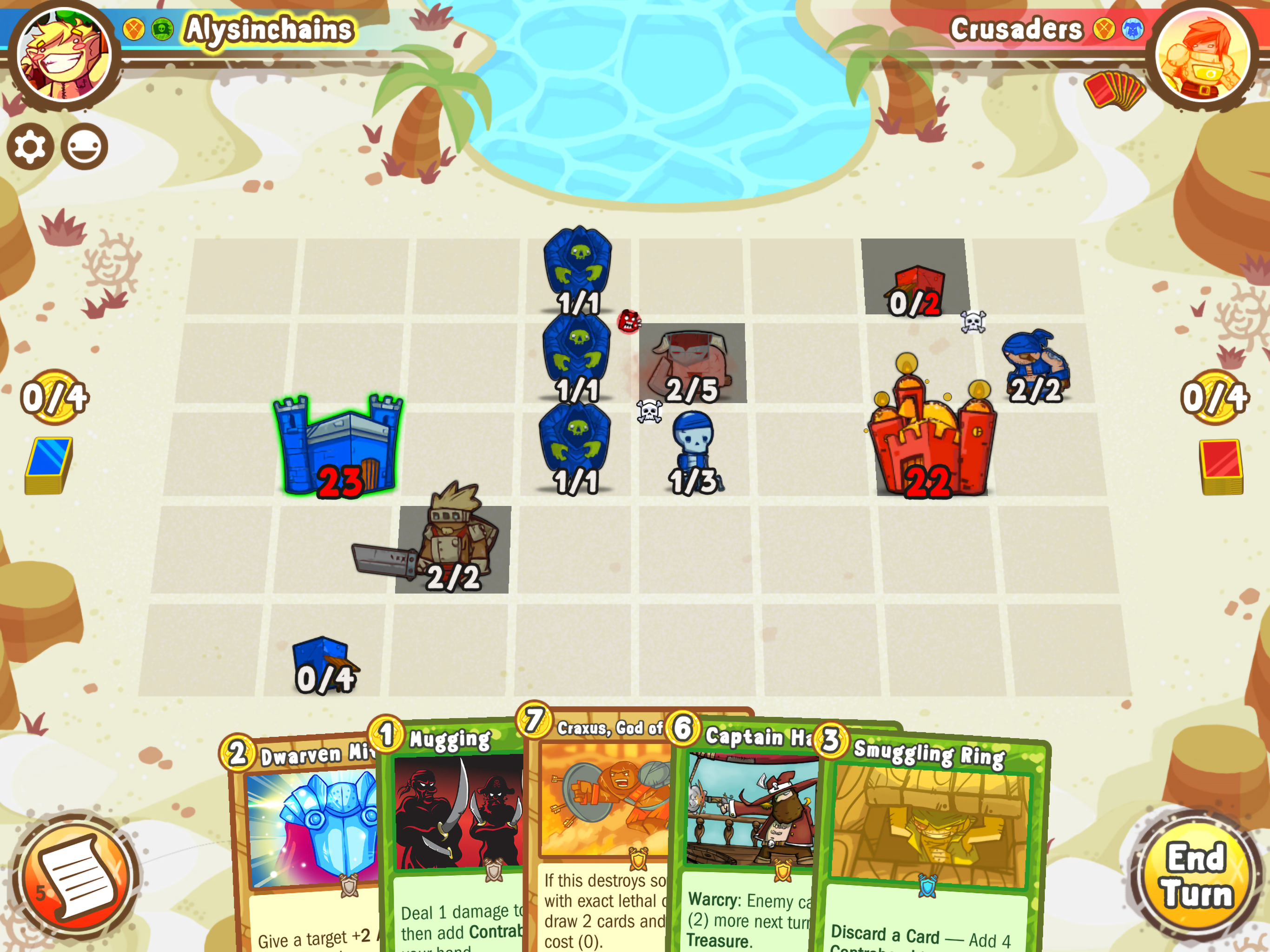 Screenshot of Cards and Castles 2