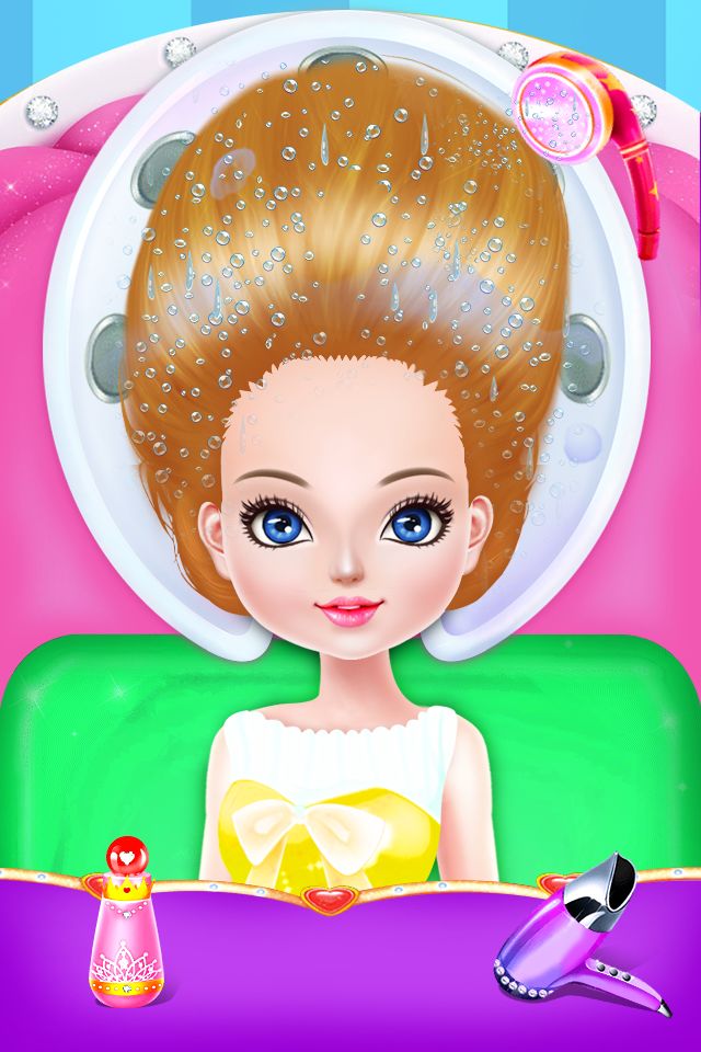 School kids Hair styles Makeup screenshot game