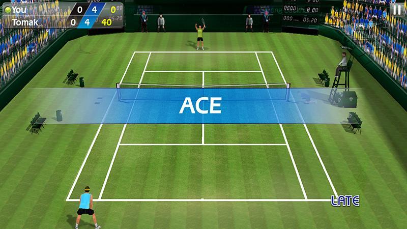 핑거 테니스 3D - Tennis 게임 스크린샷