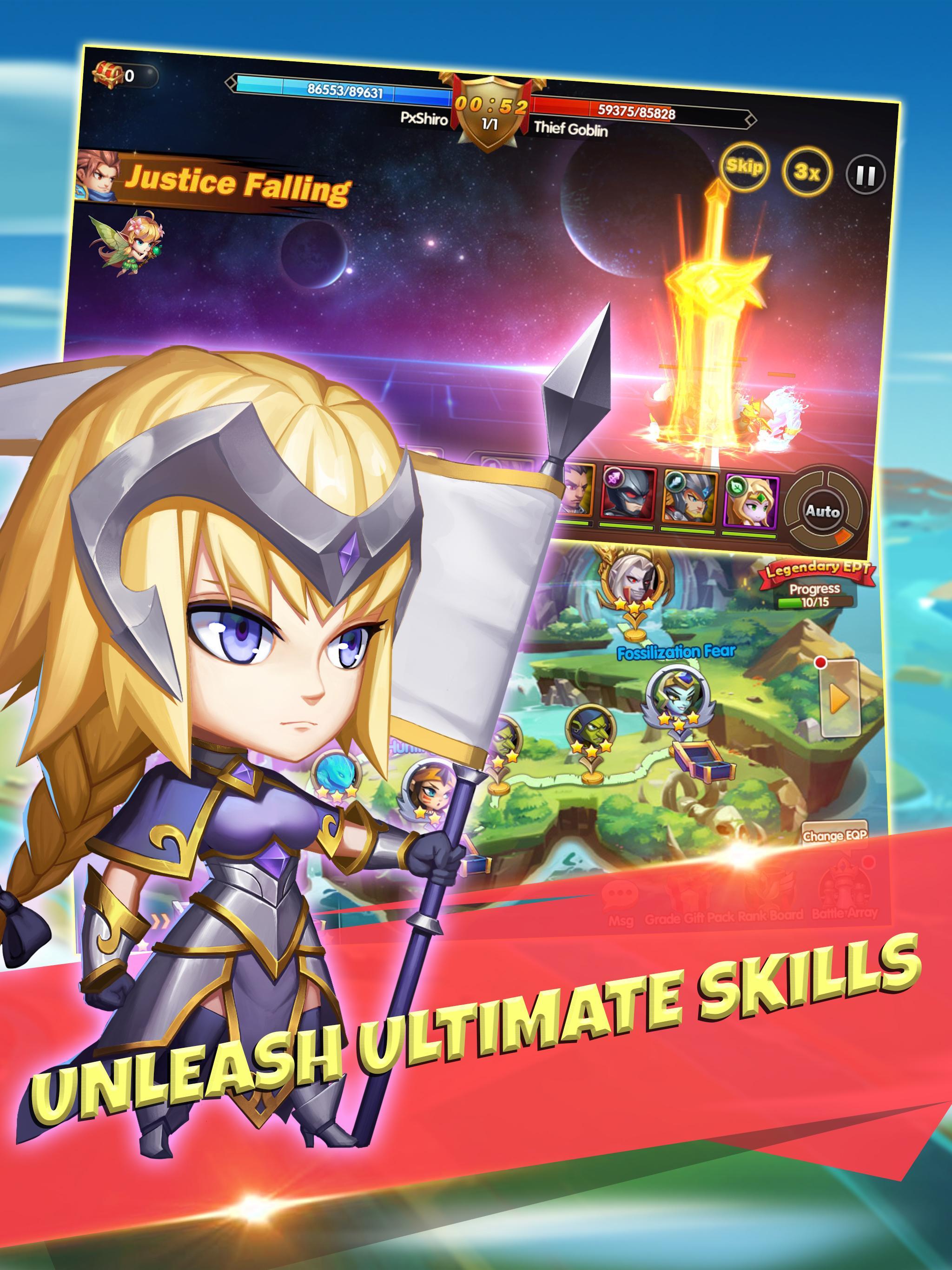 SuperHeroes Galaxy: Olympus Rising Game Screenshot