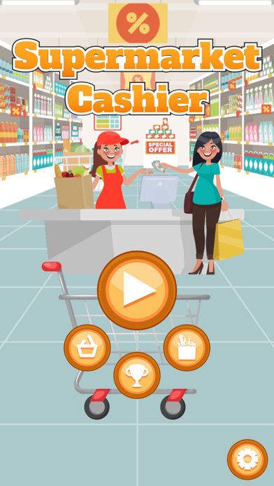 Supermarket Cashier Simulator Game Screenshot
