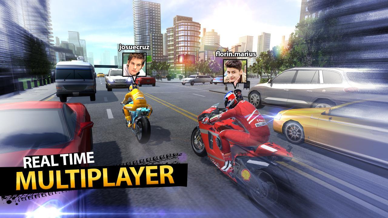 Screenshot 1 of Highway Moto Rider 2 - Traffic Race 4.0