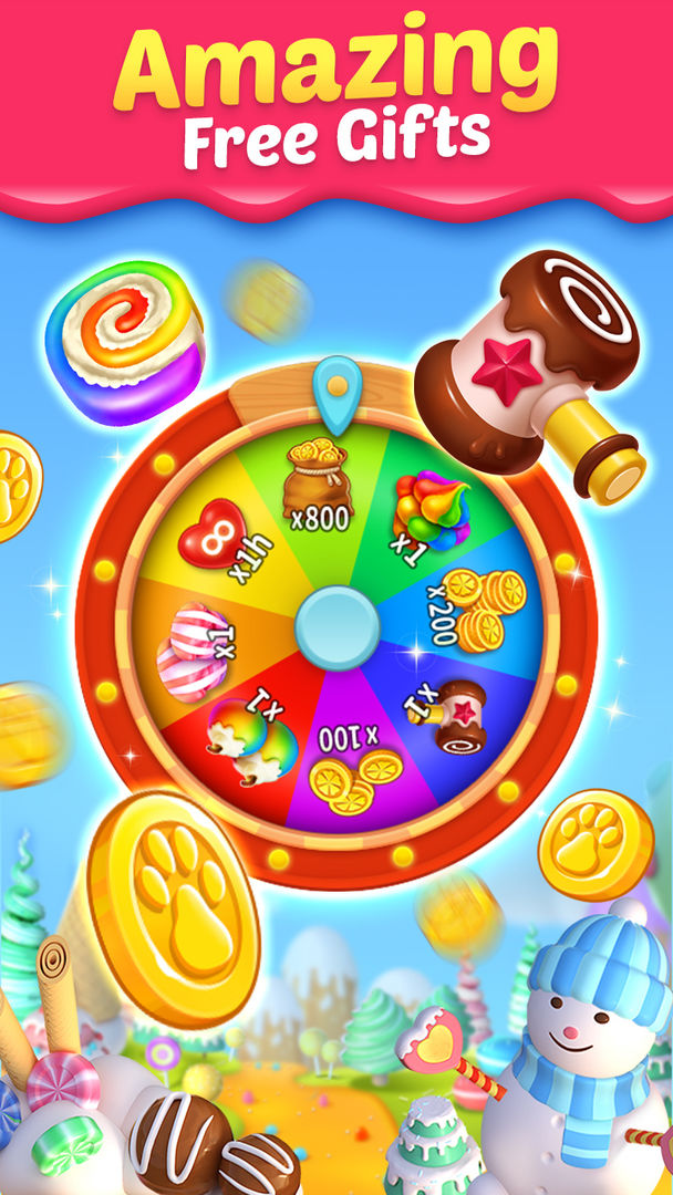 Screenshot of Cake Smash Mania - Match 3