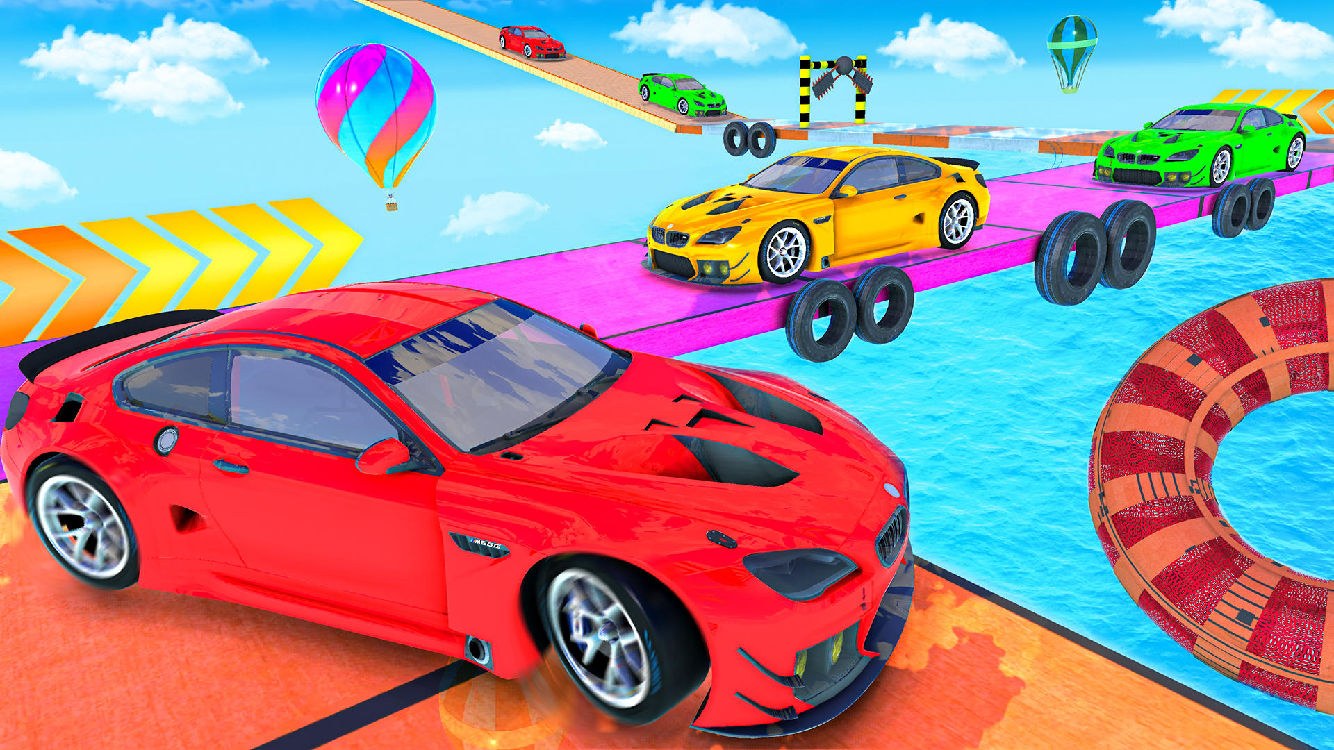 Impossible Car Stunt Racing (All Cars Unlocked) Mega Ramp Amazing