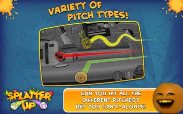 Annoying Orange: Splatter Up! Game Screenshot