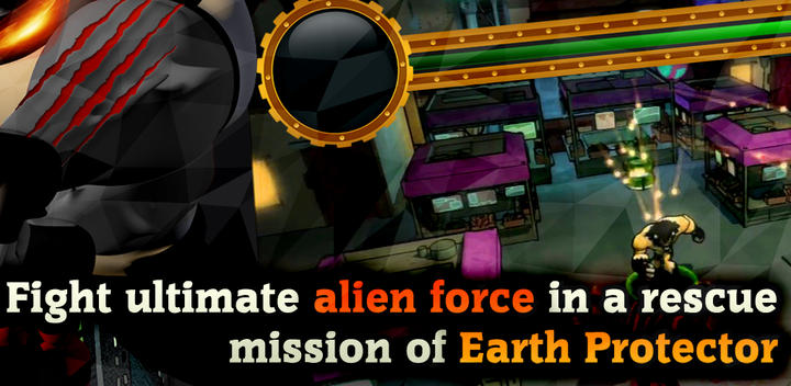 Banner of Alien Force War: Earth Protector 