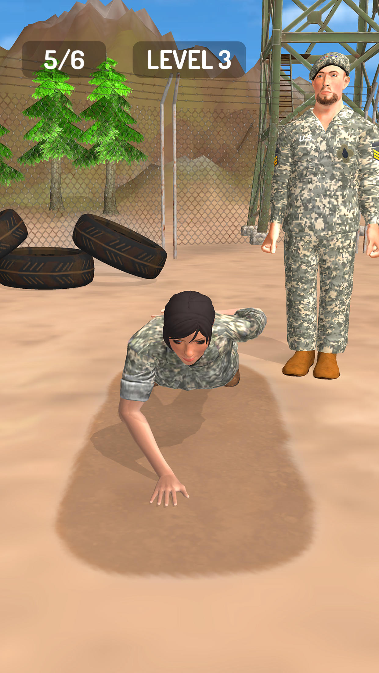 Military Academy 3D 게임 스크린 샷