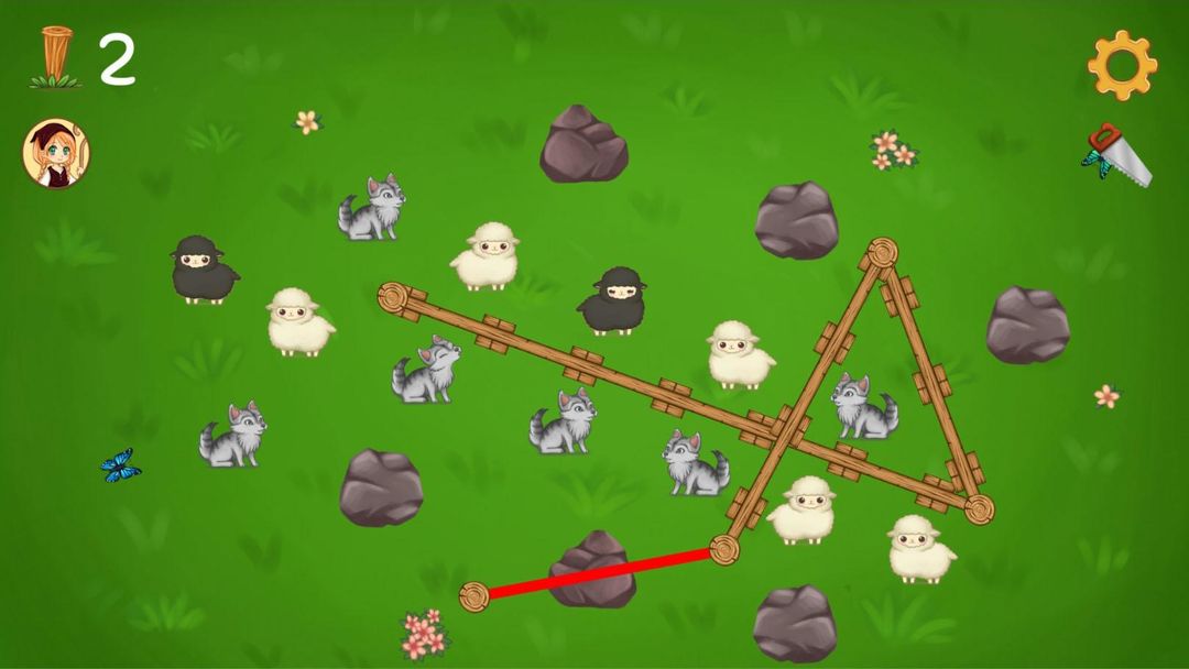 Screenshot of Keep Sheep Safe!