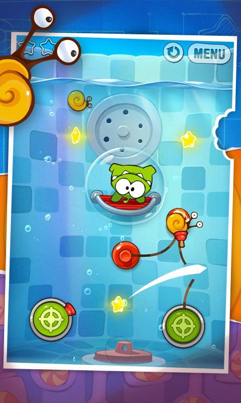 Cut the Rope: Experiments GOLD ภาพหน้าจอเกม