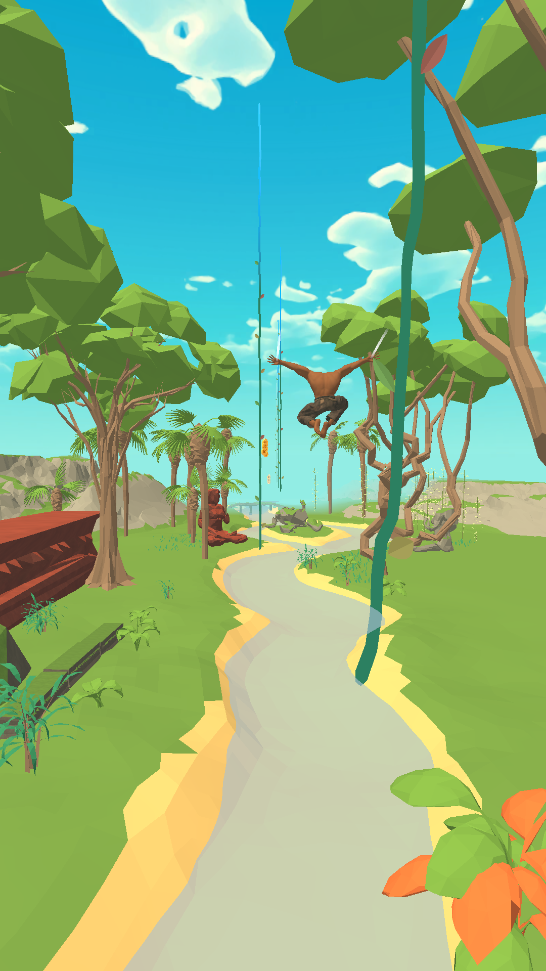 Tarzan Adventures Game Screenshot