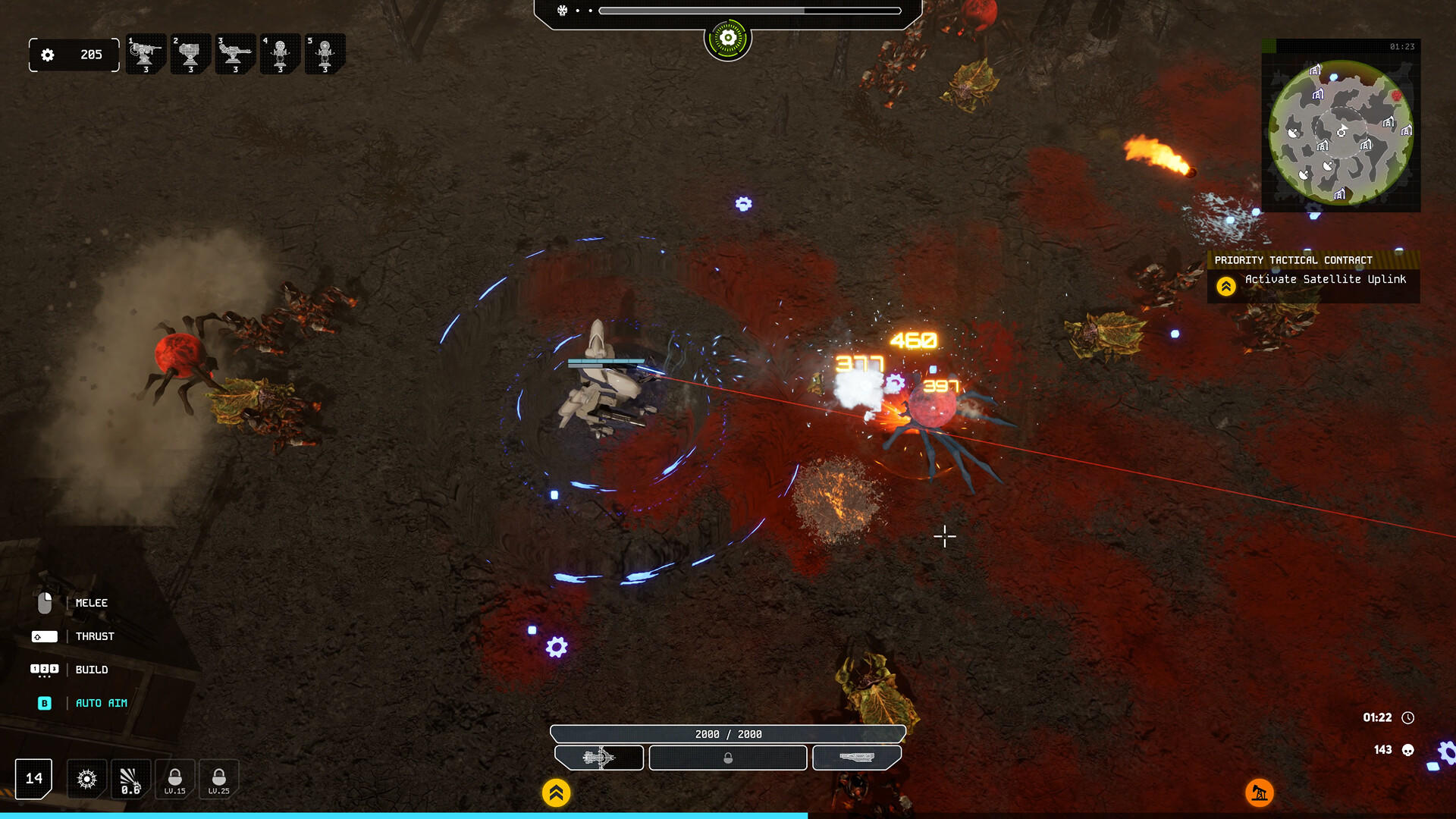 Iron Core: Mech Survivor Game Screenshot