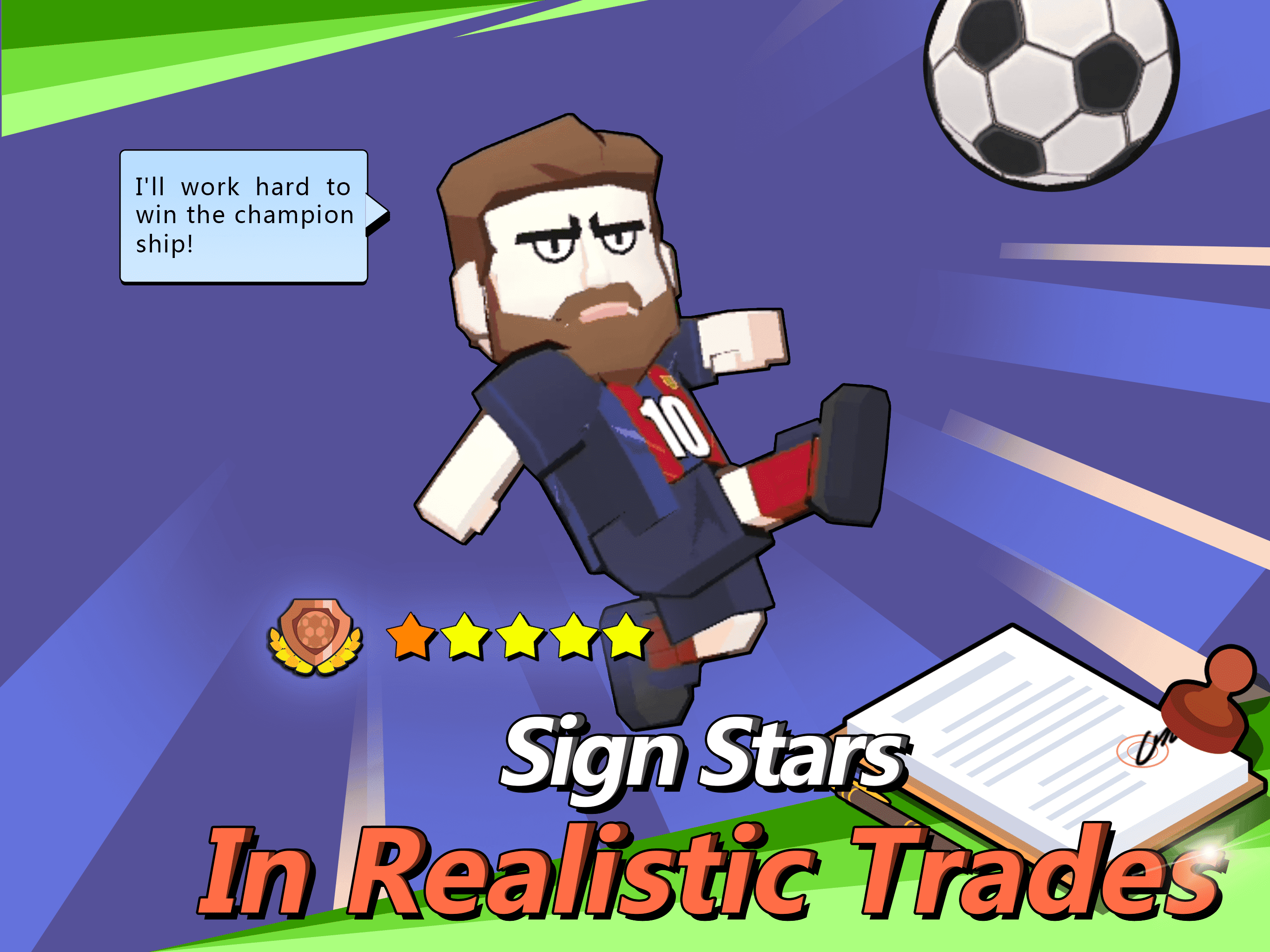 Newstar Football Club Game Screenshot