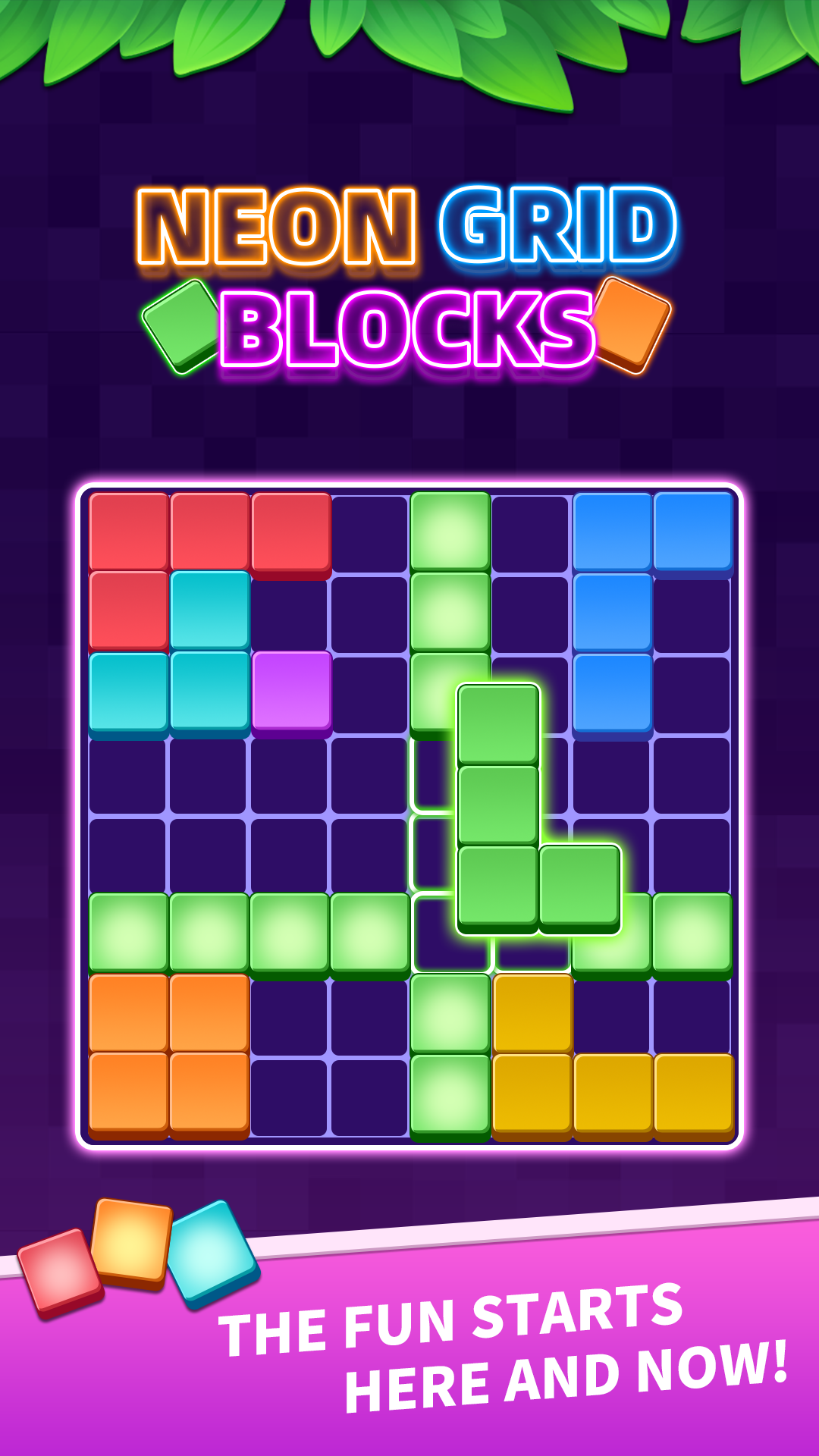 Neon Grid Blocks Latest Version for Android/iOS APK - TapTap