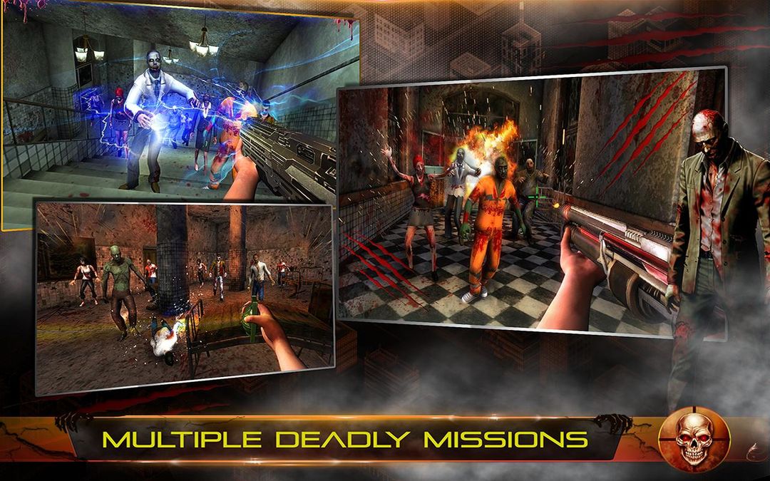 Screenshot of Infected House: Zombie Shooter