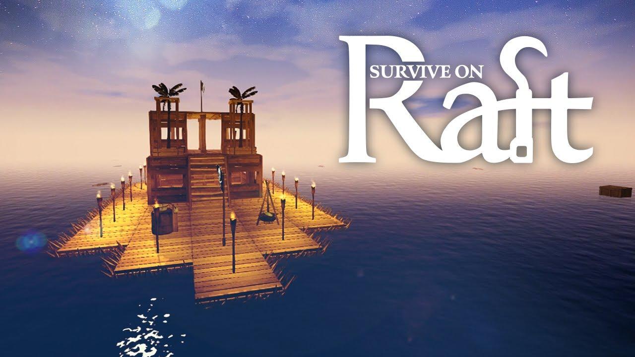 Screenshot dari video Survival on raft: Crafting in the Ocean