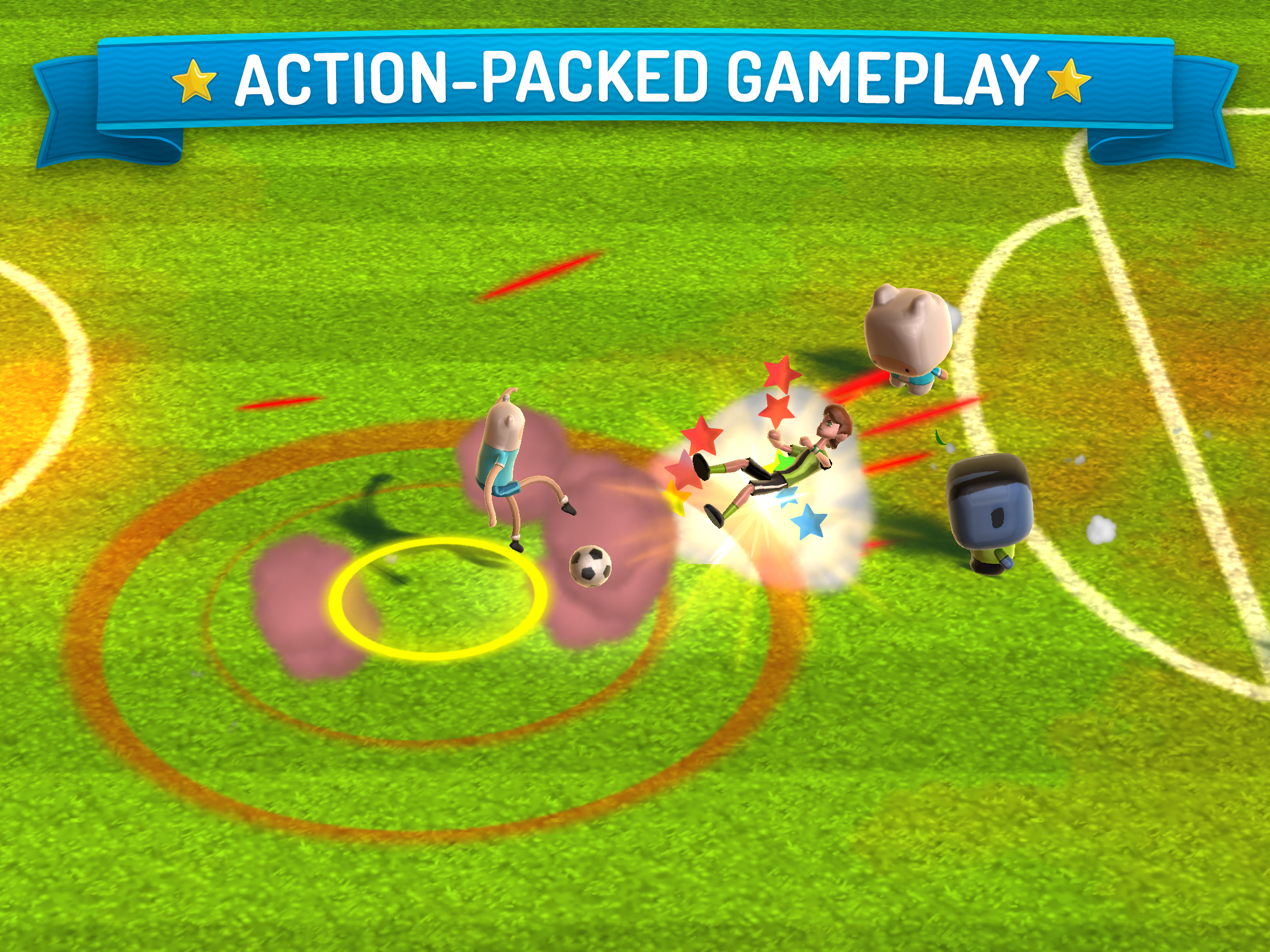 Cuplikan Layar Game CN Superstar Soccer