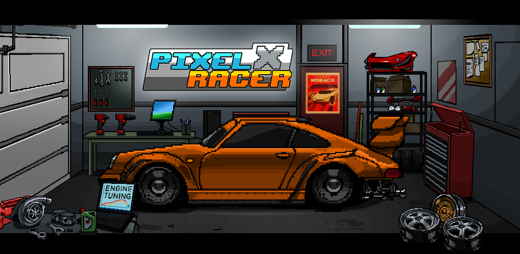 Banner of Pixel X Racer 3.2.48