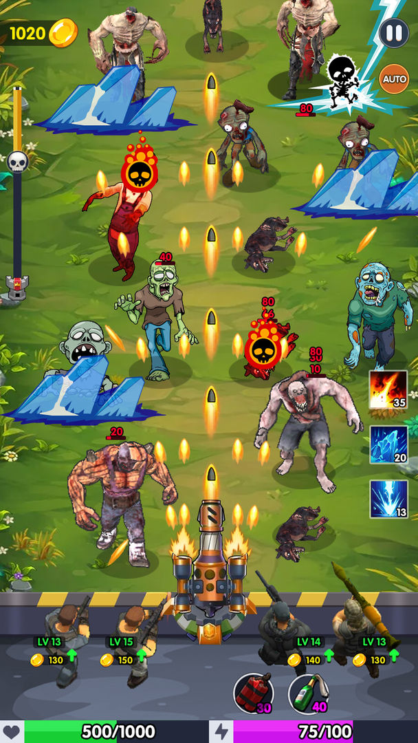 ZMD : Zombie Defense screenshot game