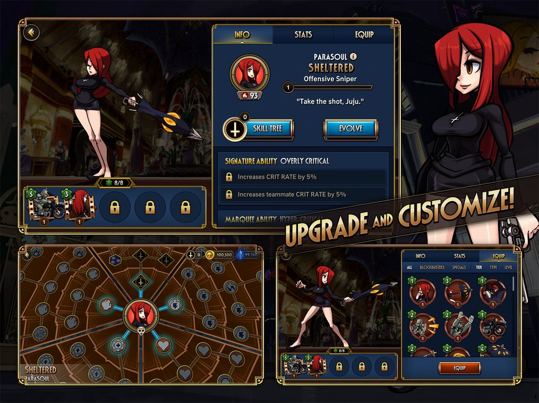 Skullgirls screenshot game