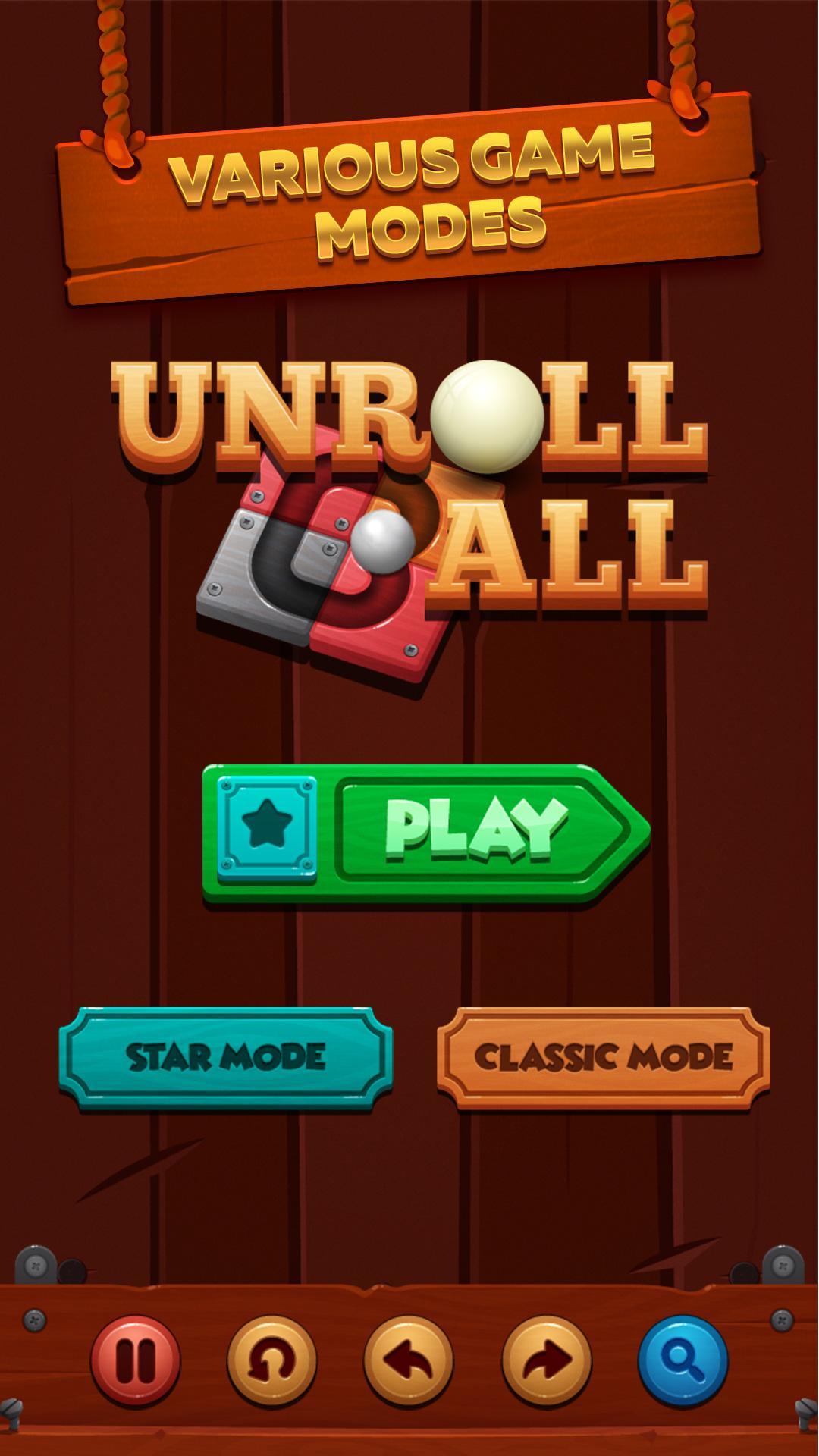 Unroll Ball ภาพหน้าจอเกม