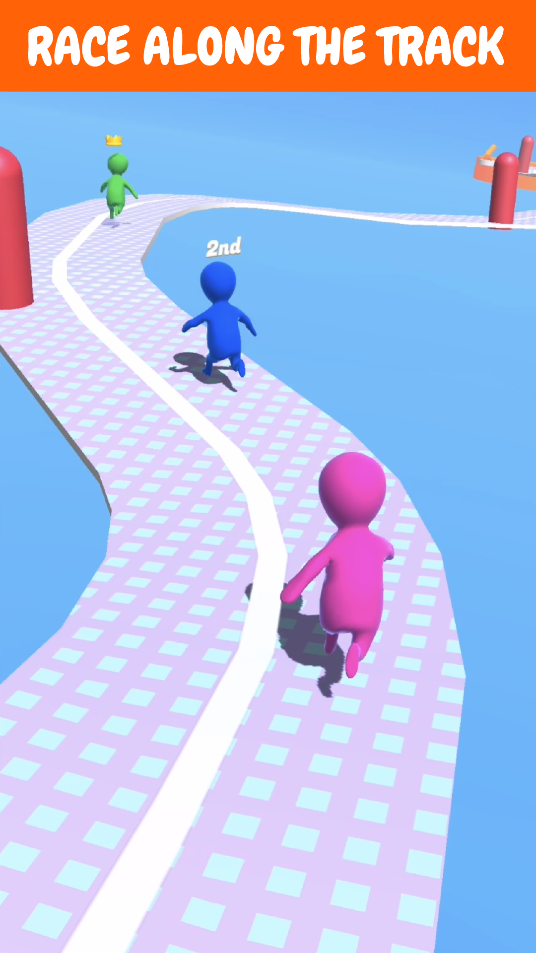 Shove Race 3D Game Screenshot