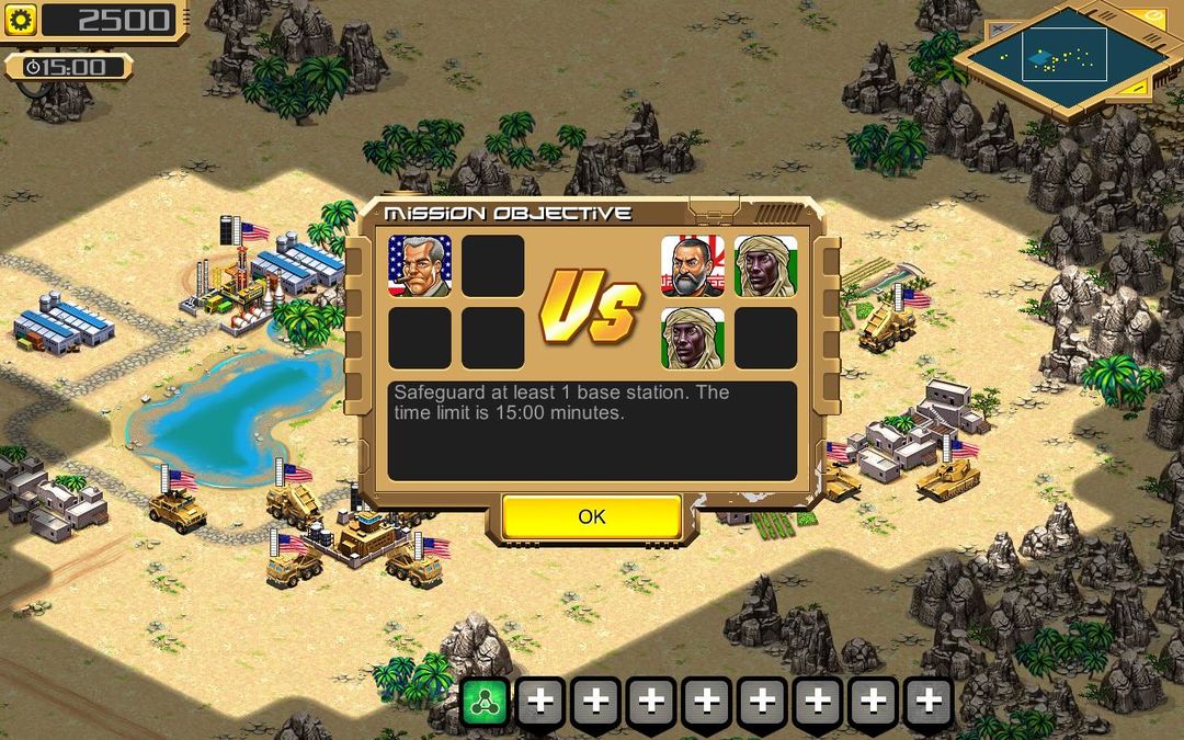 Desert Stormfront - RTS ภาพหน้าจอเกม
