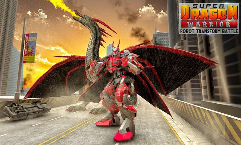 Screenshot 1 of Super Dragon Warrior Robot Transform Battle 3.0